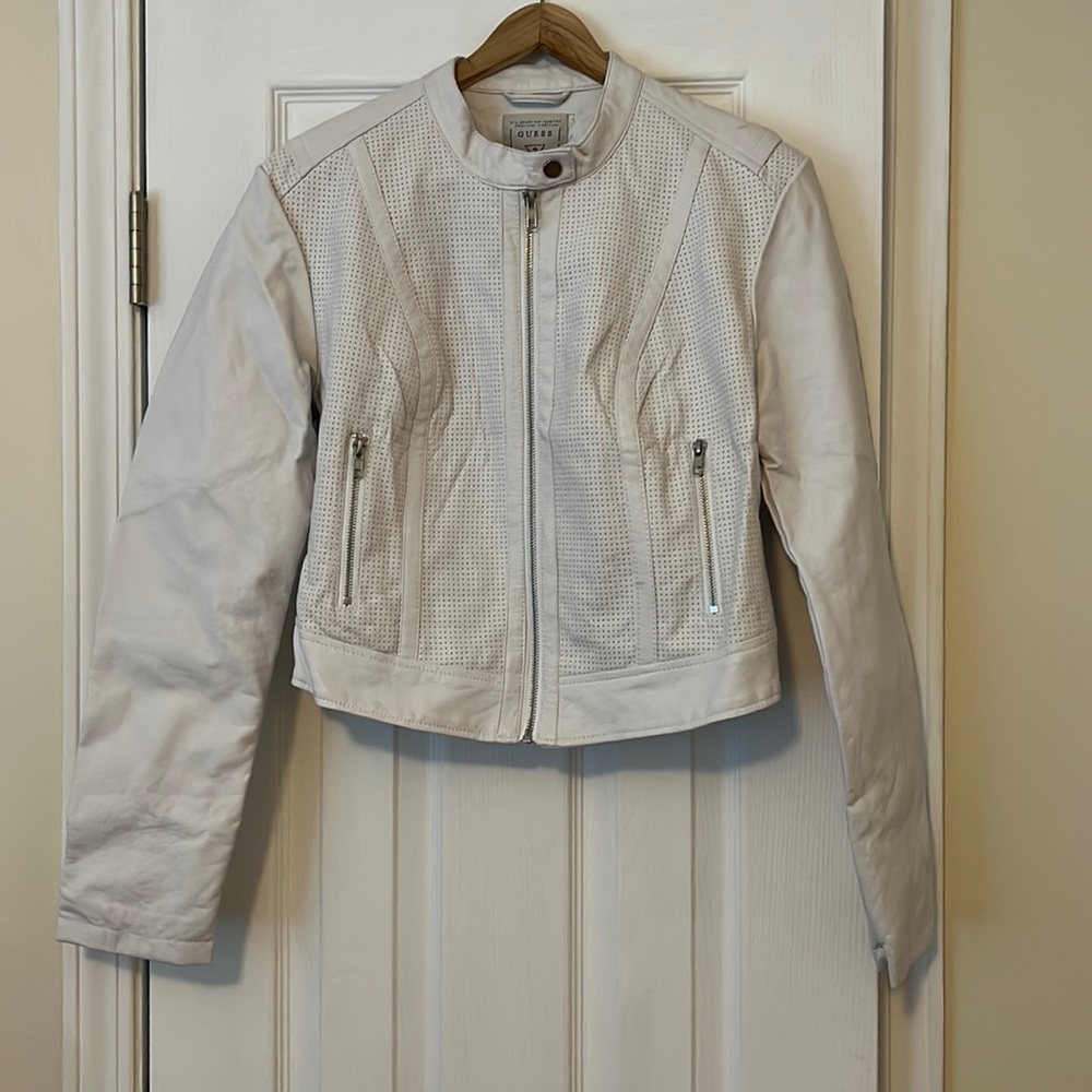 Guess leather jacket